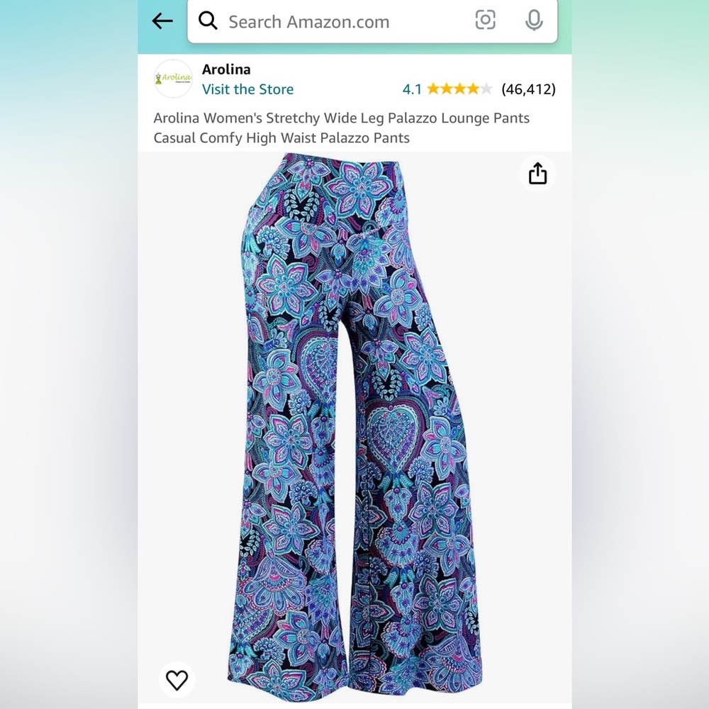 Fun Flowy Pants- worn once